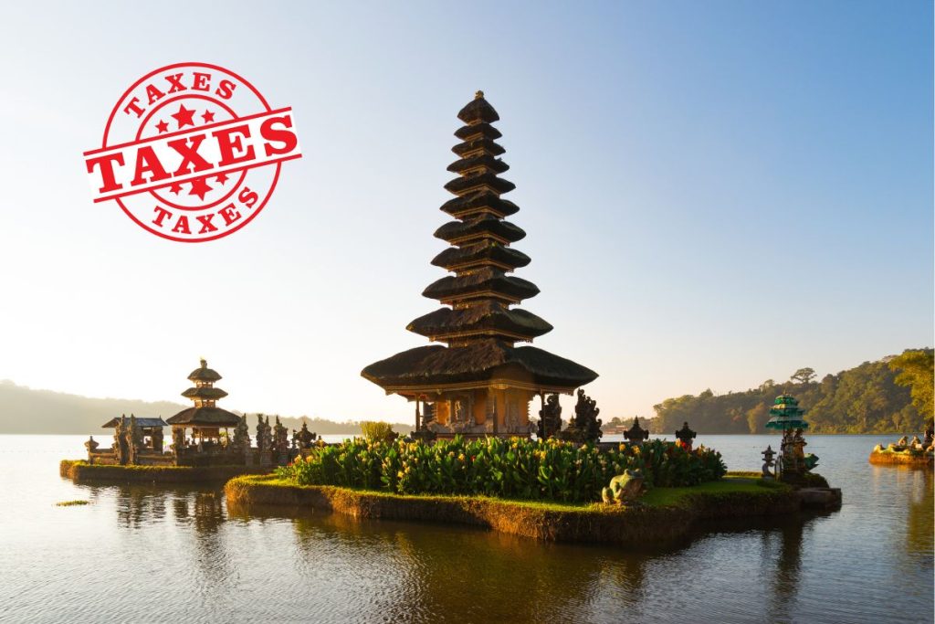 taxe touristique bali