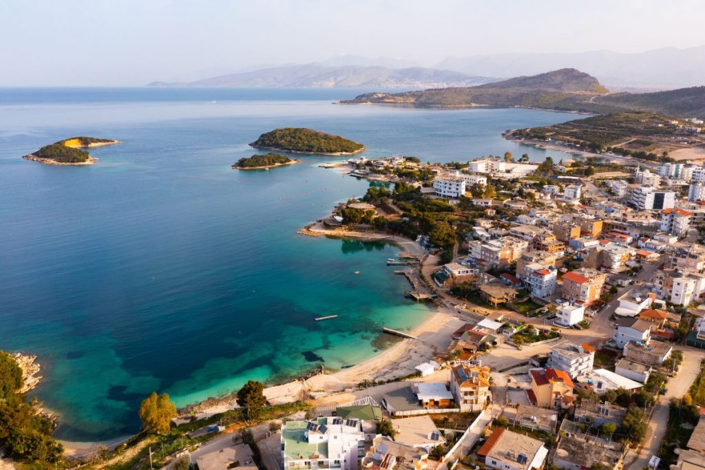 le littoral de la riviera albanaise