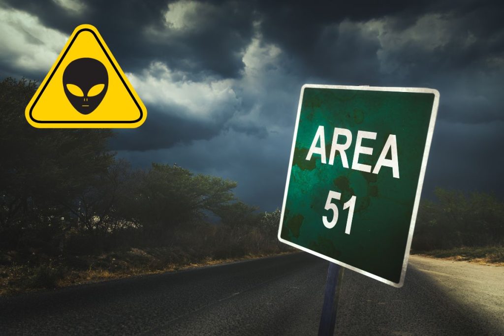 alien dans la zone 51