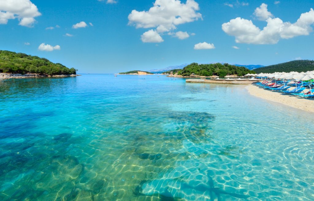 plage en albanie