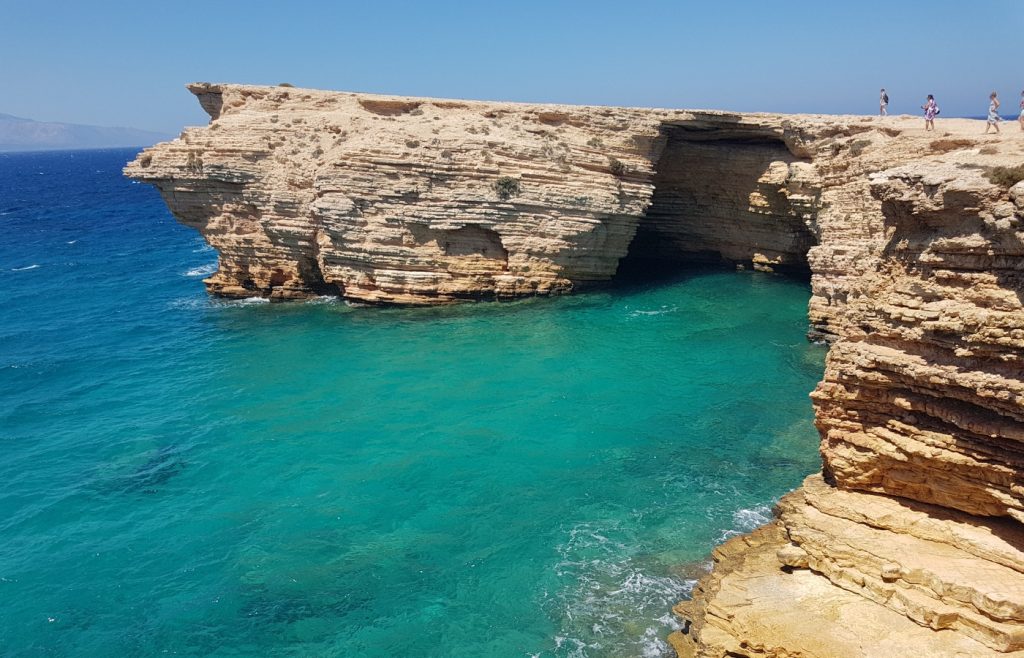 eau turquoise à koufonisia