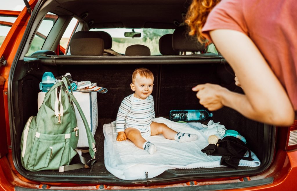 voyager avec un bébé