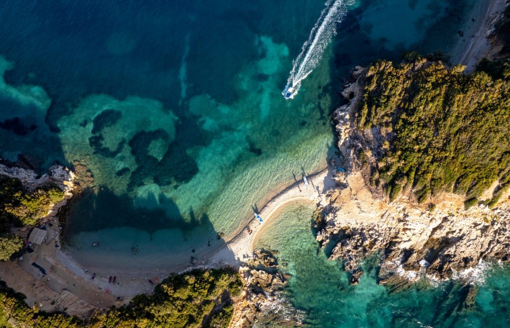 plage de ksamil en albanie