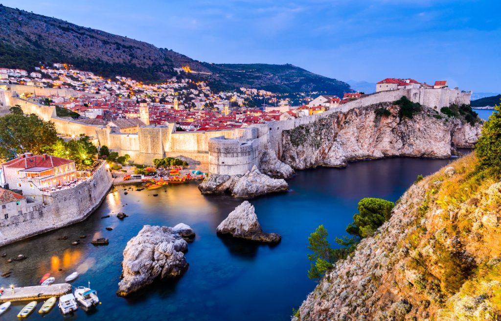 dubrovnik en croatie
