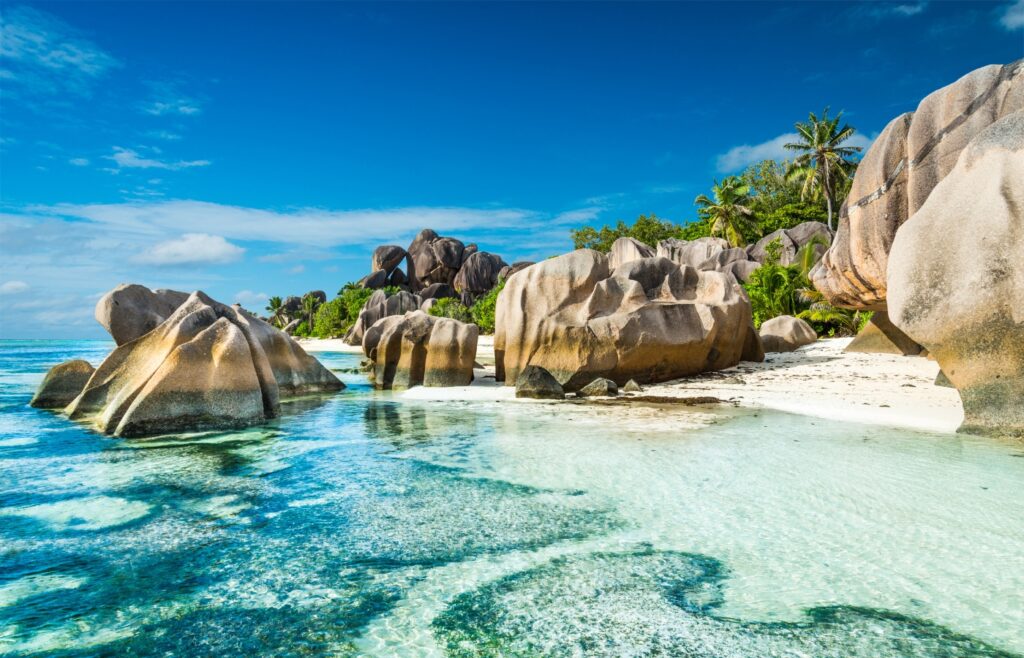 plage des Seychelles