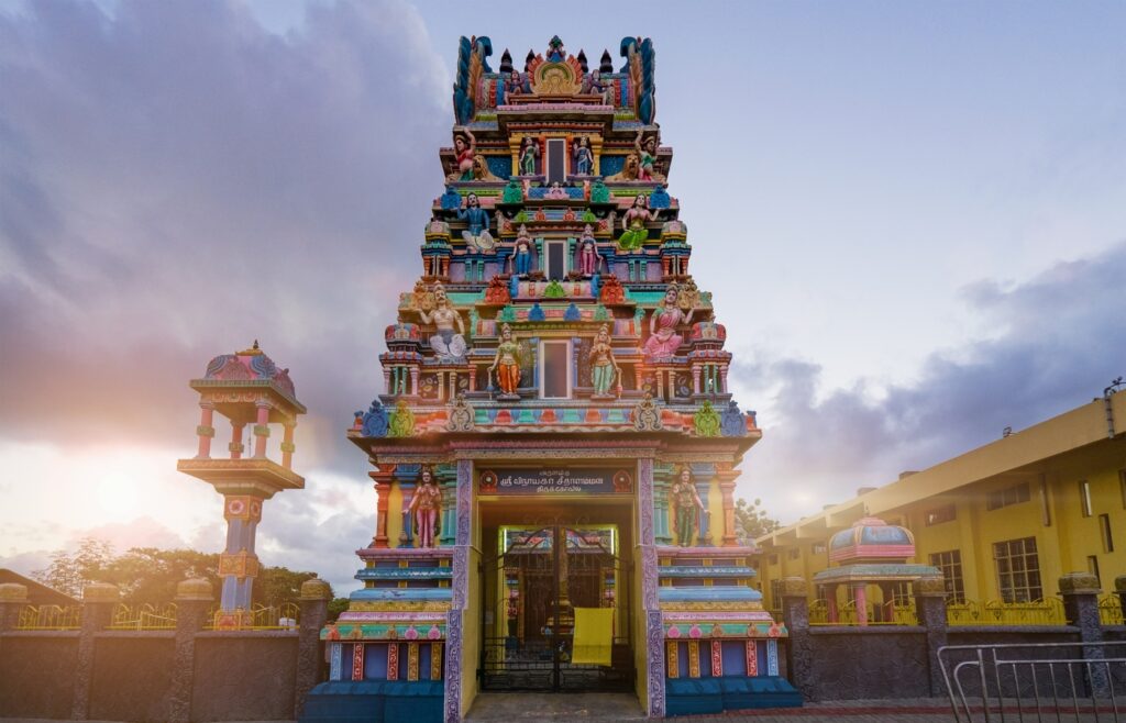 temples hindouistes Maurice