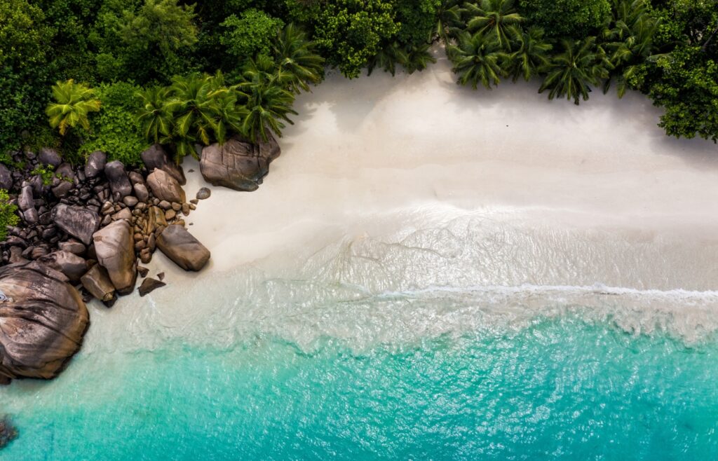 plage des Seychelles