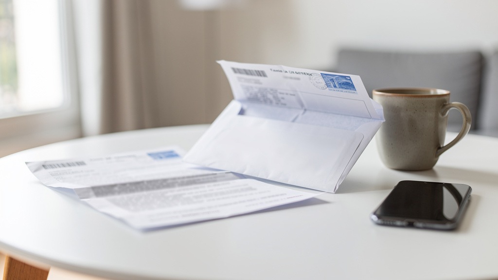 Avis d'amende italienne reçu par courrier en France