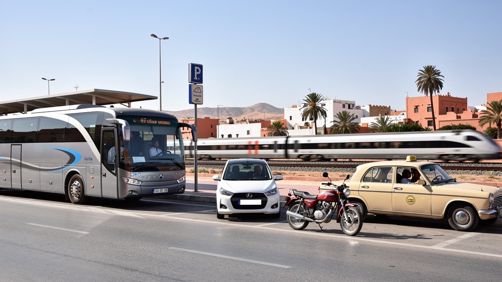 Quelles options de transport pour ce trajet au Maroc ?