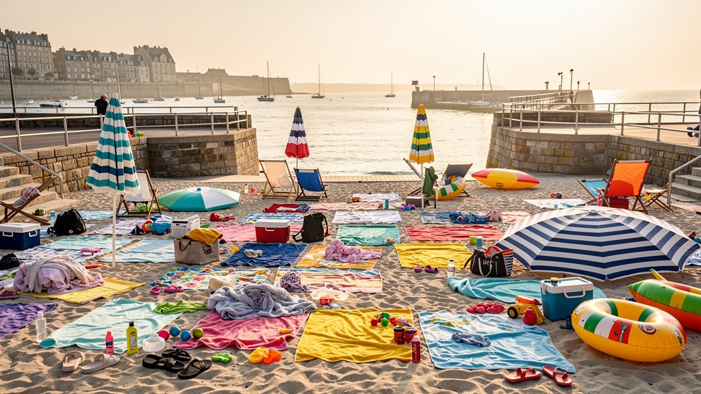 La plage du Môle : centrale, vivante... et épuisante